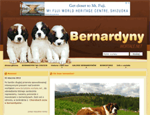 Tablet Screenshot of bernardyny.wortale.net